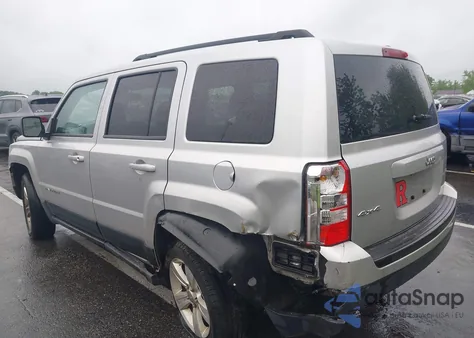 2012 Jeep Patriot Latitude из США, поврежденный, VIN 1C4NJRFB1CD599763
